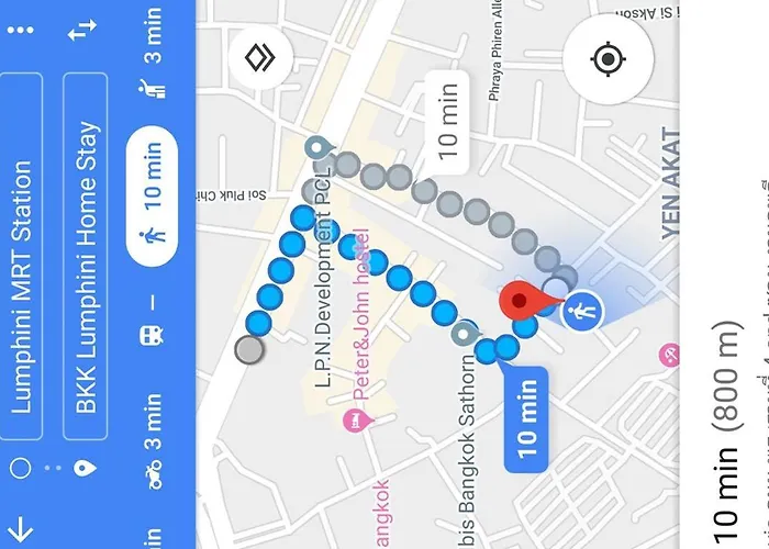 Lumphini 7 Townhouse Master Authentic Bkk Comfort Apartment